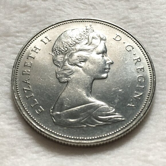 1968 RCM Voyageur Canadian Nickel Dollar - Picture 2 of 5